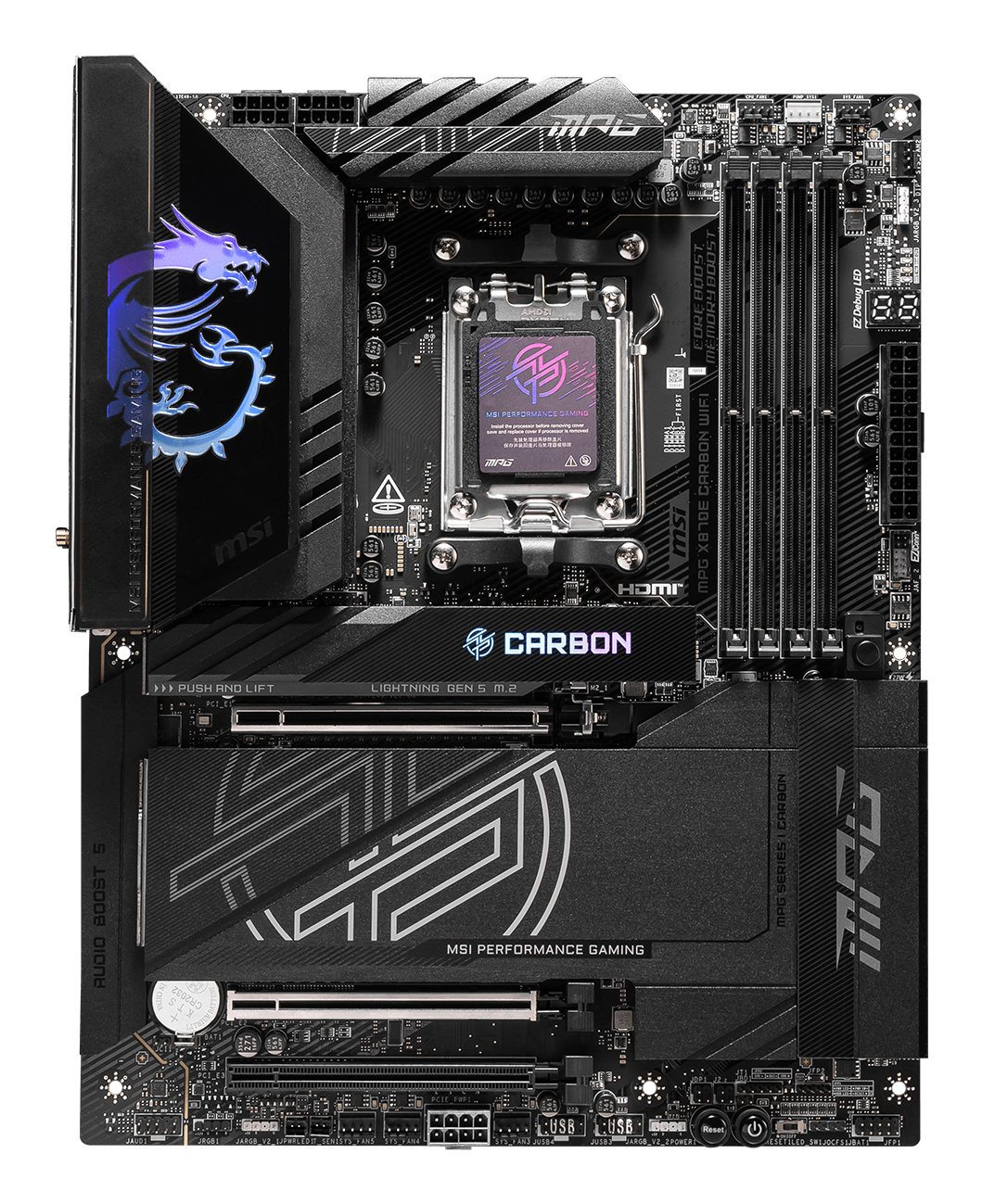 MSI AM5 MPG X870E Carbon Wi-Fi - Image 2