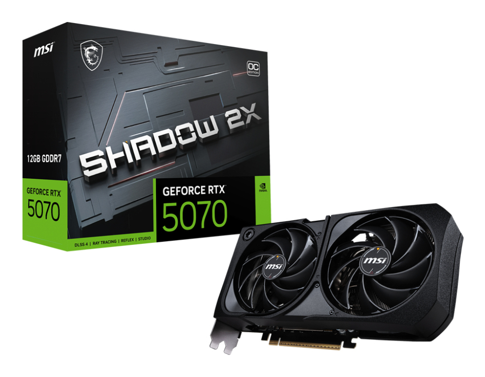 MSI RTX 5070 12GB SHADOW 2X OC BULK