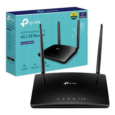 TP-Link Archer MR200 AC750 Wireless Dual Band 4G LTE Router - Image 2