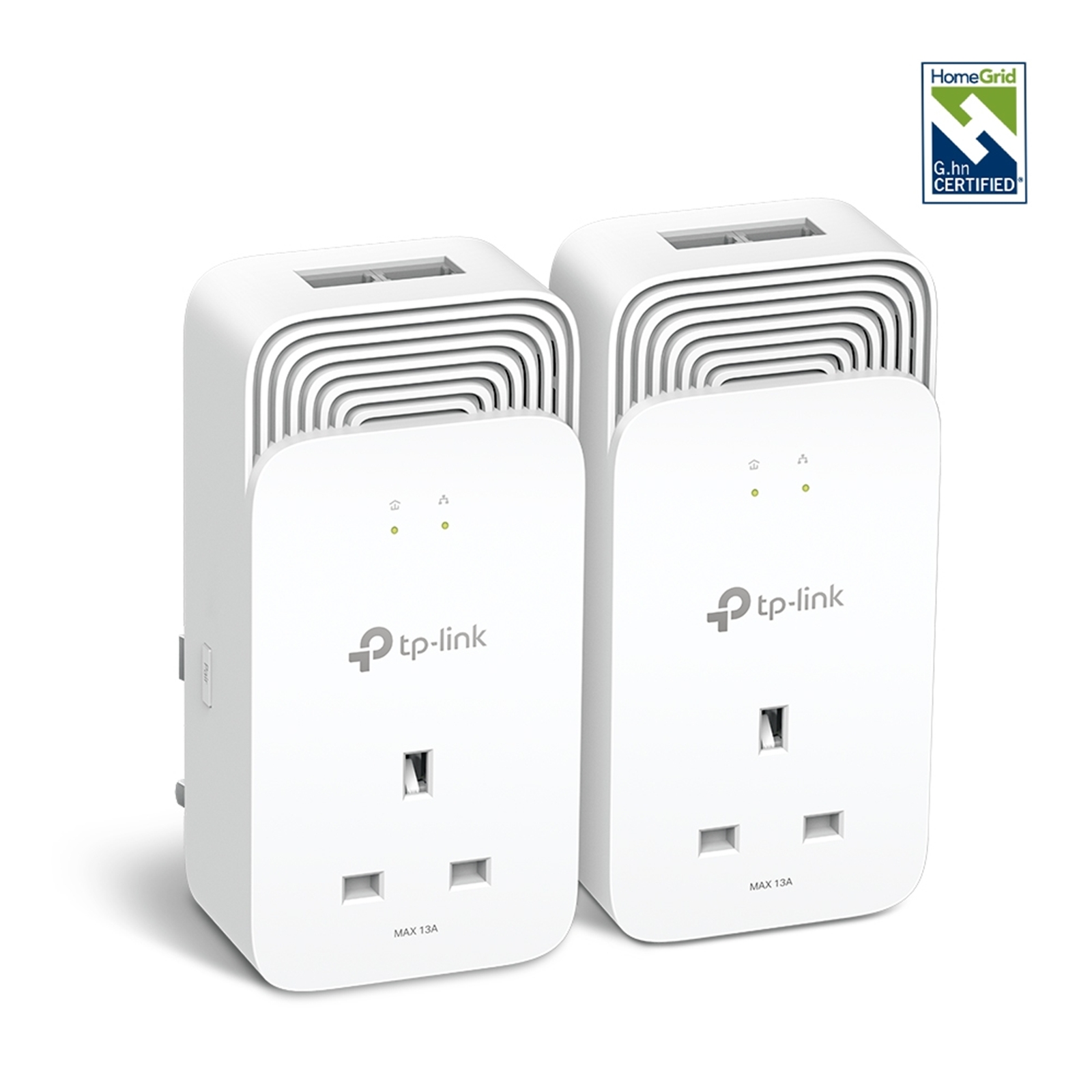 TP-Link PG2400P KIT G.hn2400 Passthrough Powerline Kit - Image 3