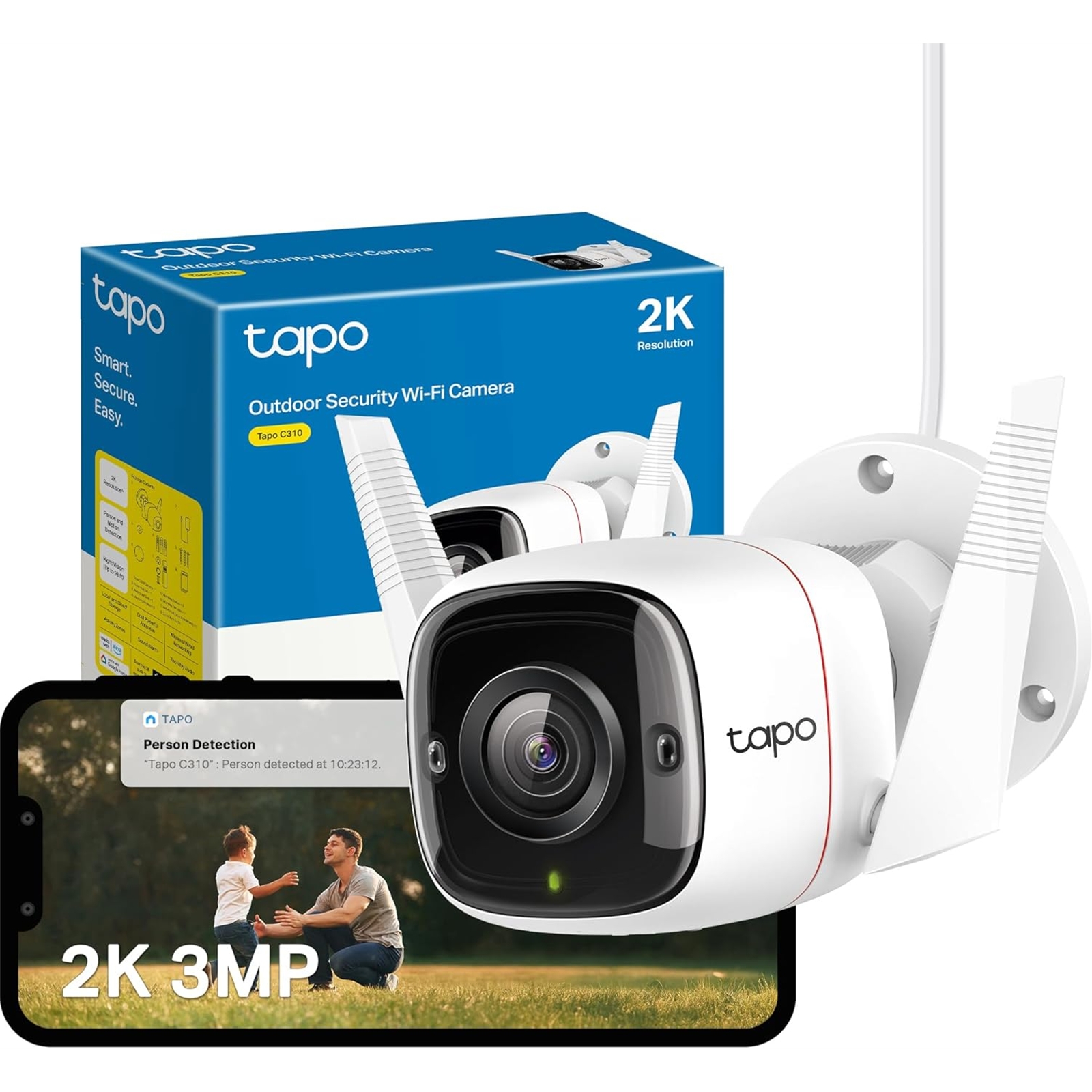TP-Link Tapo C310 Outdoor Security Wi-Fi Camera - Image 3