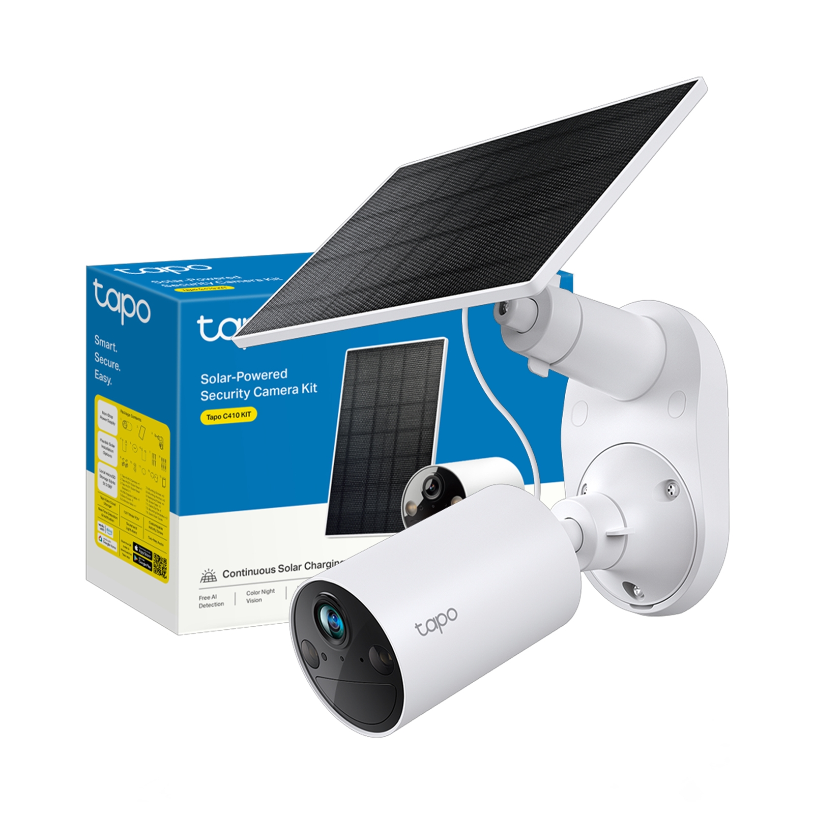 TP-Link Tapo C410 KIT Solar-Powered Security Camera Kit - Image 3