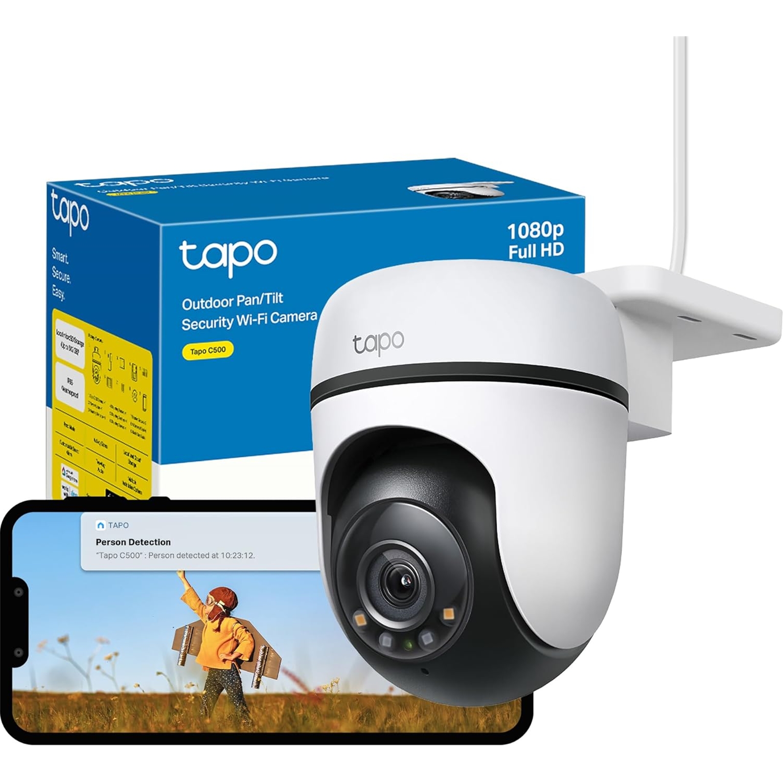 TP-Link Tapo C500 Outdoor Pan/Tilt Security Wi-Fi Camera - Image 3