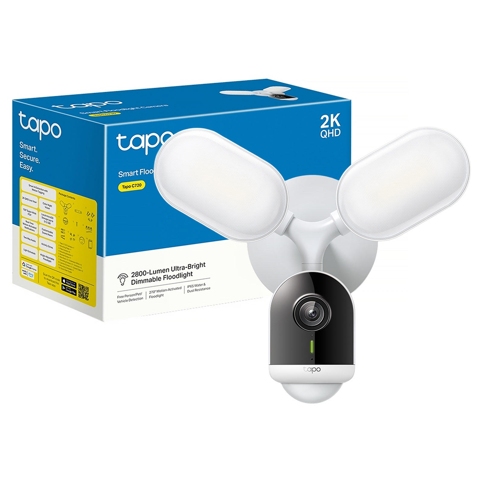 TP-Link Tapo C720 Smart Floodlight Camera - Image 3