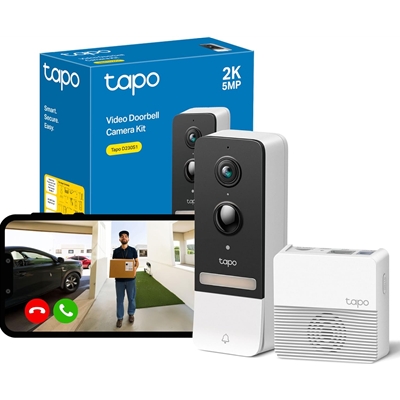 TP-Link Tapo D230S1 Smart Video Doorbell Camera Kit - Image 2