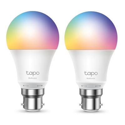 TP-Link Tapo L530B(2-Pack) Smart Wi-Fi Light Bulb, Multicolor, B22, 2-Pack - Image 2