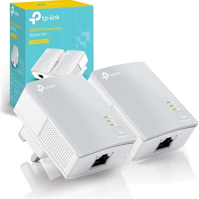 TP-Link TL-PA4010 KIT 600Mbps Nano Powerline Twin Pack - Image 2