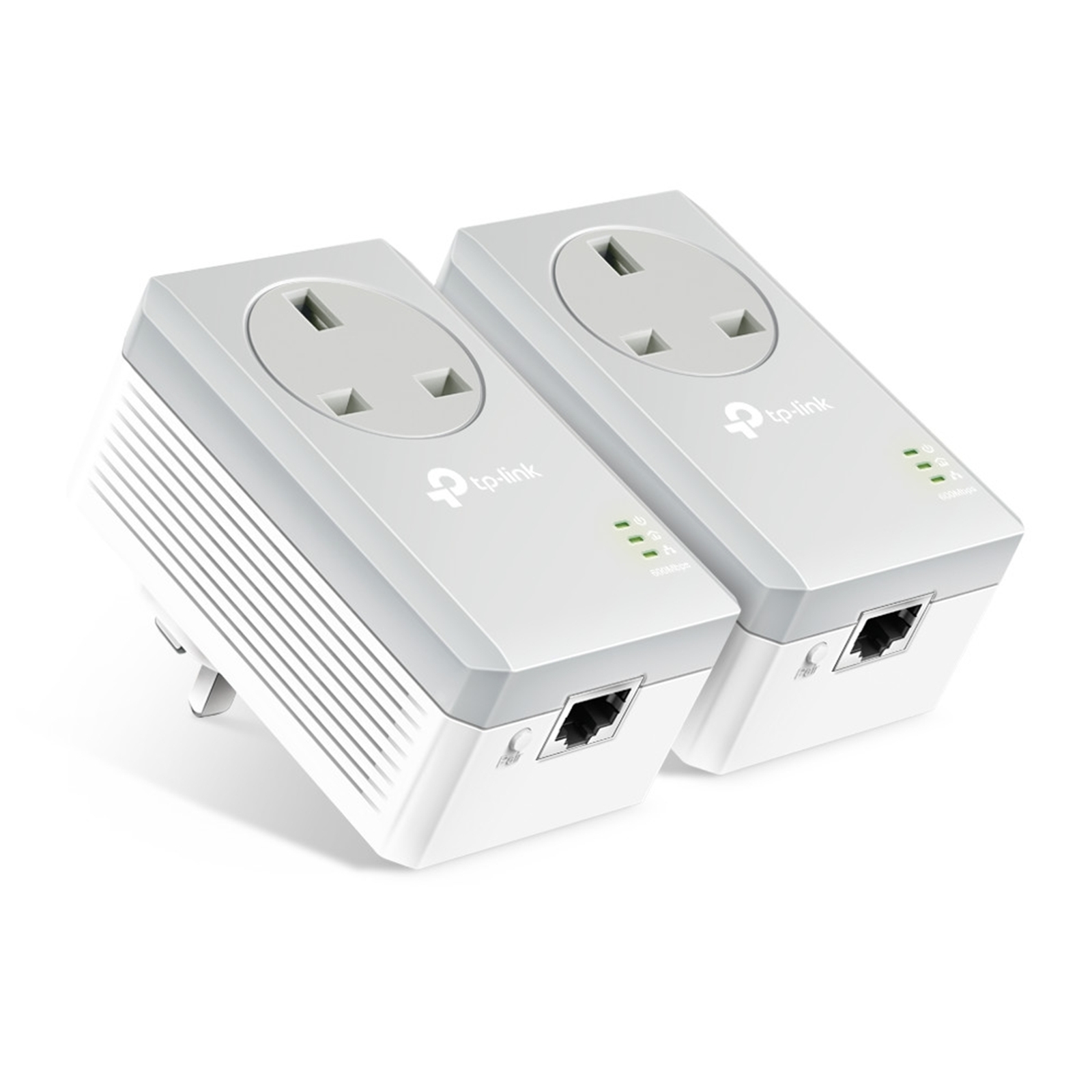 TP-Link TL-PA4010P KIT 600M Powerline AC Pass-through Twin Pack - Image 3