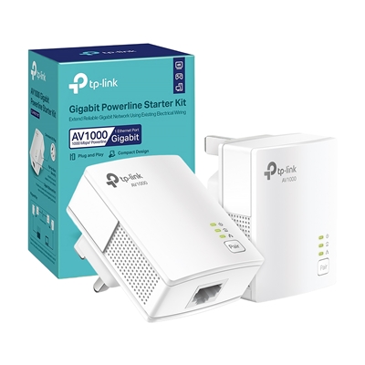 TP-Link TL-PA7017 KIT AV1000 Powerline Starter Kit - Image 2