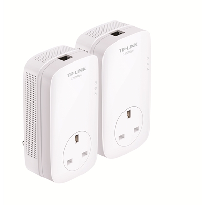 TP-Link TL-PA8010P KIT AV1300 Passthrough Powerline Kit - Image 2