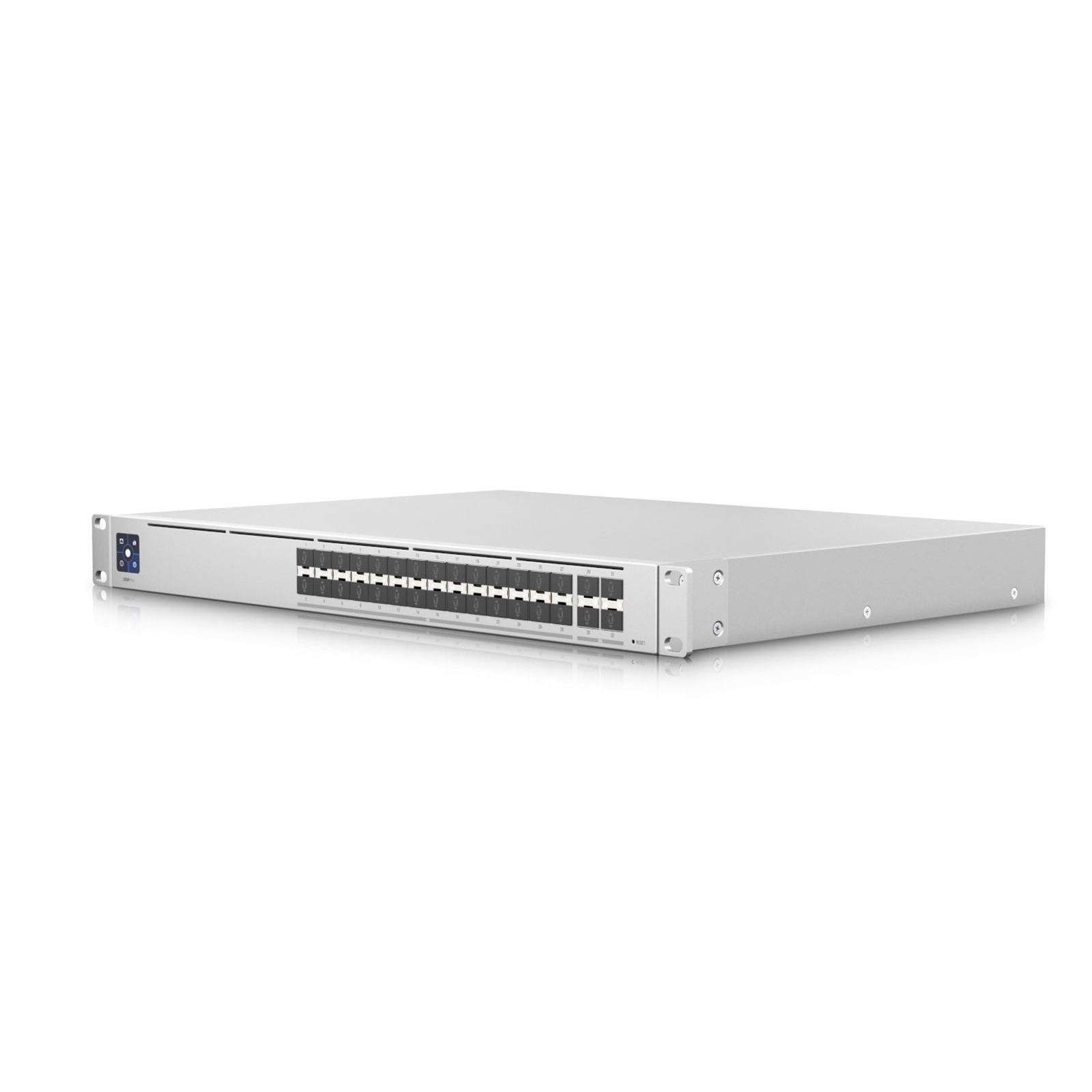 Ubiquiti USW-PRO-AGGREGATION UniFi Switch Pro Aggregation, 28x 10G SFP+ Ports, 4x 25G SFP28+ Ports, 760 Gbps Switching, 565.44 Mbps Forwarding, 380 Gbps Non-Blocking Throughput - Image 3