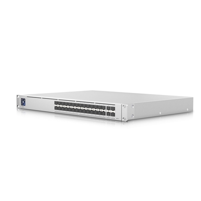 Ubiquiti USW-PRO-AGGREGATION UniFi Switch Pro Aggregation, 28x 10G SFP+ Ports, 4x 25G SFP28+ Ports, 760 Gbps Switching, 565.44 Mbps Forwarding, 380 Gbps Non-Blocking Throughput - Image 2