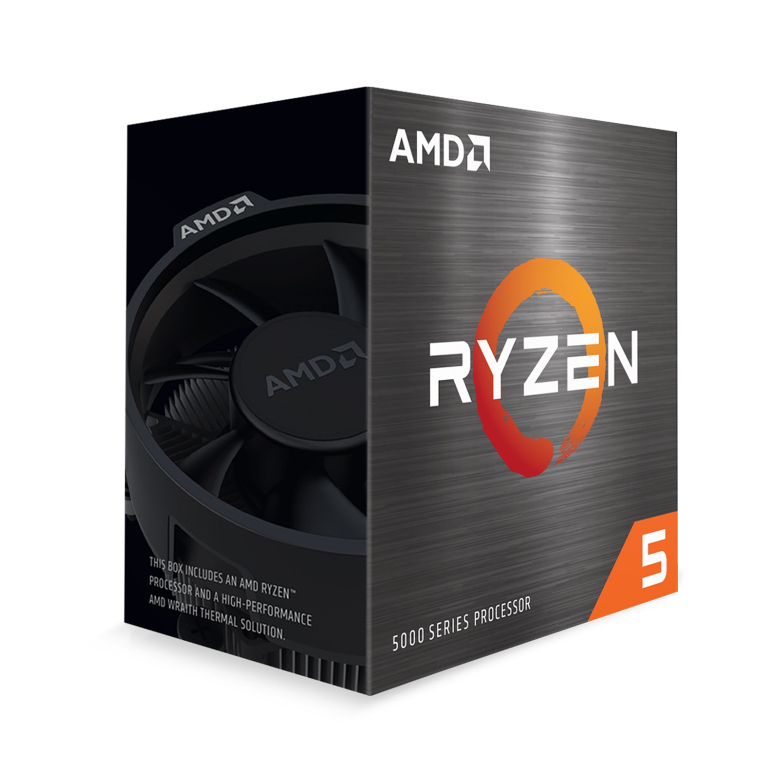 AMD Ryzen 5 5600 6 Core AM4 Processor, 12 Threads, 3.5GHz up to 4.4GHz Boost, 32MB Cache, 65W, with Wraith Stealth Cooler, No Graphics - Image 3