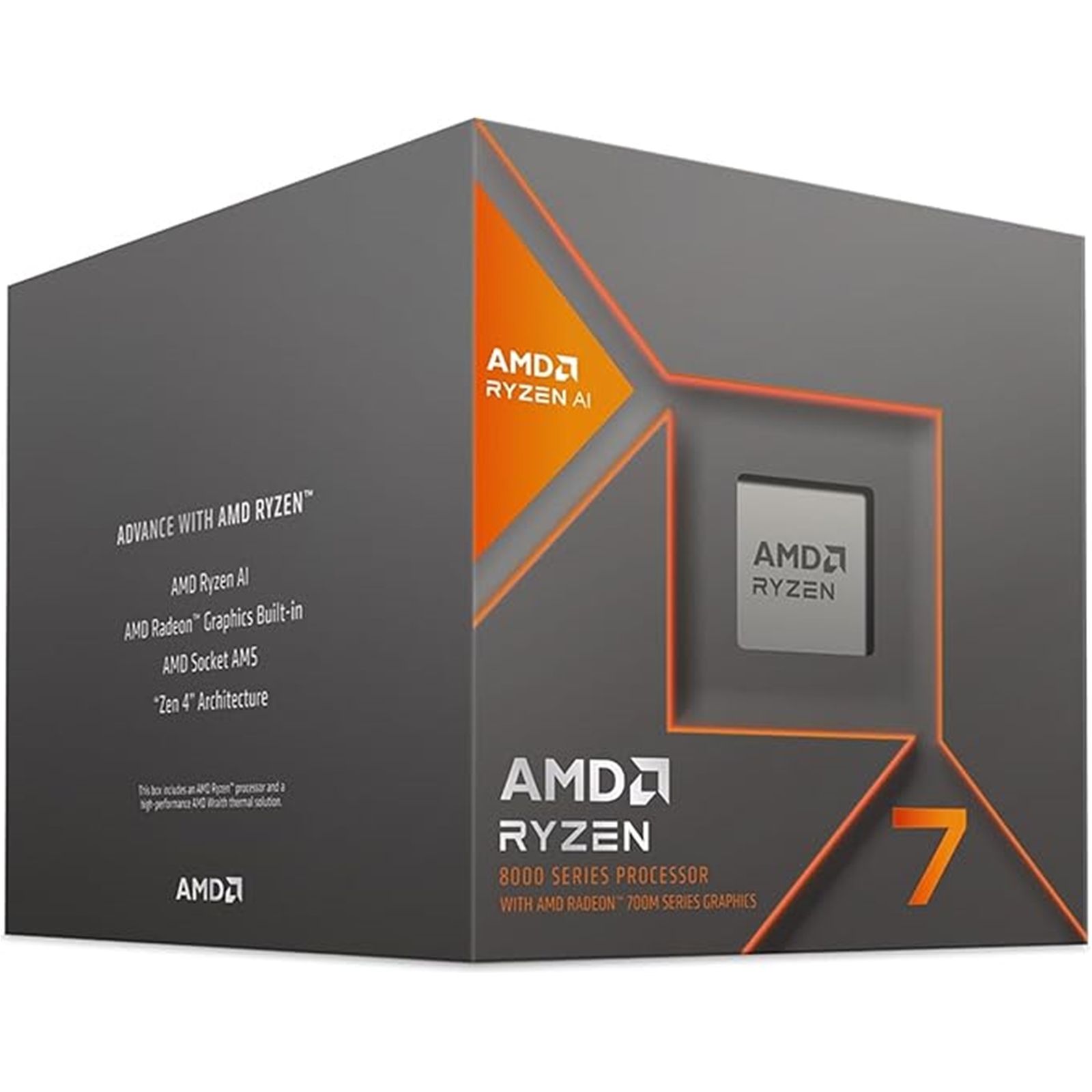 AMD Ryzen 7 8700G 8 Core AM5 Processor 4.2GHz up to 5.1GHz Boost, 24MB Cache, 65W, Radeon 780MGraphics - Image 3