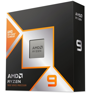 AMD Ryzen 9 9950X3D 16 Core AM5 Processor with Radeon Graphics, 4.3GHz up to 5.7GHz Boost, 144MB Cache, 170W, No Fan, Radeon Graphics - Image 2