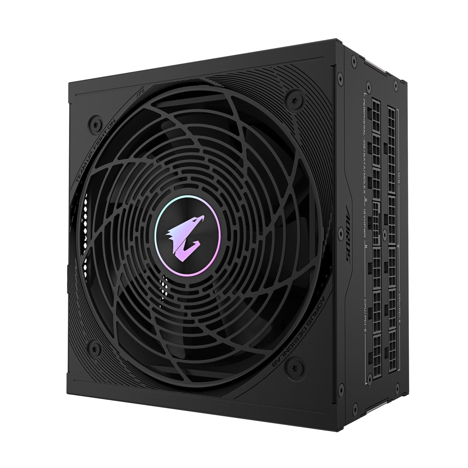 Gigabyte AORUS ELITE 850W PSU - Fully Modular, 80 PLUS Platinum, ATX 3.1, PCIe 5.0 Ready, 12VHPWR, Silent 120mm FDB Fan, 10-Year Warranty - Image 3