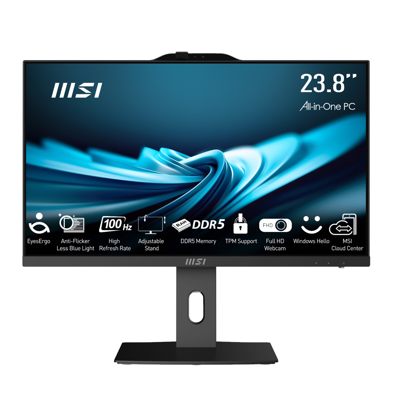 Intel Quad Core i3 14th Gen 23 Inch Full HD All-in-One Business / Education Desktop PC with 16GB RAM and 256GB SSD HD Cam - Pre Built PC - Image 3