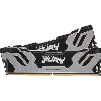 Kingston FURY Renegade KF572C38RSK2-32 32GB (2x 16GB) DIMM System Memory, 7200MHz, DDR5, Silver, Intel XMP - Image 2