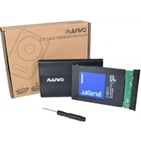 Maiwo 2.5 Inch External Hard Drive Enclosure, USB 3.0, 5Gbps, Black, For SATA III HDD/SSD - Image 4