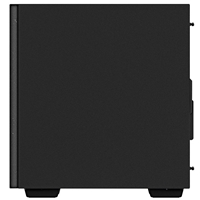 DeepCool MACUBE 110 Case, Home & Business, Black, Micro Tower, 2 x USB 3.0, Tempered Glass Side Window Panel, Micro ATX, Mini-ITX - Image 7