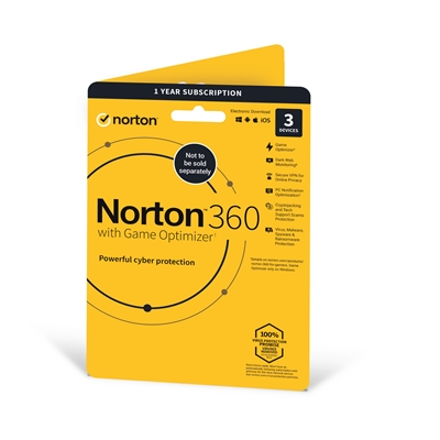 Norton 360 with Game Optimizer, Antivirus software for 3 Devices, 1-year subscription Includes Secure VPN, Dark Web Monitoring and Password Manager, 50GB of Cloud Storage, PC/Mac/iOS/Android - Image 2