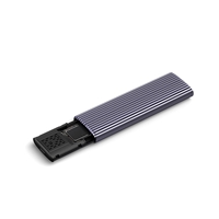Netac M.2 NVMe/SATA External Enclosure, USB3.1, Aluminum, 10Gbps, USB C to C, USB C to A - Image 5