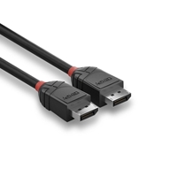 Lindy 36493 3m DisplayPort (M) 1.2 Black Line 4096x2160@60Hz Cable - Black - Image 5