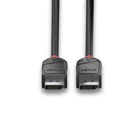 Lindy 36493 3m DisplayPort (M) 1.2 Black Line 4096x2160@60Hz Cable - Black - Image 6