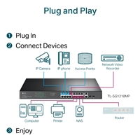 TP-Link TL-SG1218MP 18-Port Metal Gigabit Rackmount PoE Switch with 16 PoE+ (250W) - Image 7