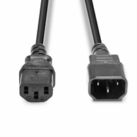 Lindy 30331 2m IEC C14 (Kettle) To IEC C13 (Kettle) Mains Extension Cable - Black, Perfect for use in Offices, Control Rooms, Digital Signage and Home Theatre Setups - Image 6