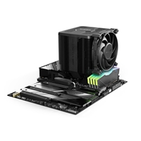 be quiet! Dark Rock Pro 5 CPU Cooler, INTEL/AMD Socket, 2 x Silent Wings Fans, 2000RPM, 7 Heat Pipes & Speed Switch - Image 6