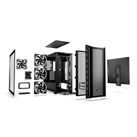 be quiet! BGW63 Shadow Base 800 FX Mid Tower Gaming Case, 1 x USB Type-C / 1 x USB 3.2, Tinted and Tempered Glass Side Window Panel, Air-permeable Front and Top Cover, 4 x Pre-Installed ARGB LED Fans, E-ATX / ATX / M-ATX / Mini-ITX Compatible - Image 6