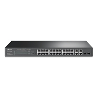 TP-Link TL-SL2428P 24-Port Metal 10/100Mbps + 4-Port Gigabit Smart Switch with 24-Port PoE+ (250W) - Image 6