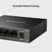 Mercusys MS105GS 5 Port Gigabit Ethernet Network Switch Steel Case - Image 7