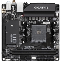 Gigabyte A520I AC Ultra Durable AMD AM4 Socket Motherboard, Mini-ITX, 2x DDR4 Slots, 1x M.2 Socket, GbE LAN, Wi-Fi 5, 1x DisplayPort / 2x HDMI Ports - Image 4