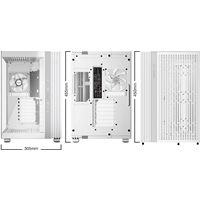 be quiet! BGW68 Light Base 600 LX Mid Tower Gaming Case, 1 x USB Type-C / 2 x USB 3.0, Tempered Glass Front & Side Window Panel, 4 x Light Wings ARGB Fans, ATX / M-ATX / Mini-ITX Compatible - Image 4