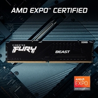 Kingston FURY Beast KF560C36BBE2-16 16GB System Memory, 6000MT/s, DDR5, CL36, DIMM, Black, AMD EXPO Certified - Image 5