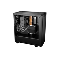 be quiet! BGW74 Pure Base 501 Airflow Window Mid Tower Gaming Case, 1 x USB Type-C / 2 x USB 3.0, Sleek Front Panel and Airflow Cover, Water Cooling Ready, 2 x Pre-Installed Pure Wings 3 140mm Fans, ATX / M-ATX / Mini-ITX Compatible - Image 7