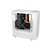 be quiet! BGW75 Pure Base 501 Airflow Window White Mid Tower Gaming Case, 1 x USB Type-C / 2 x USB 3.0, Sleek Front Panel and Airflow Cover, Water Cooling Ready, 2 x Pre-Installed Pure Wings 3 140mm Fans, ATX / M-ATX / Mini-ITX Compatible - Image 7