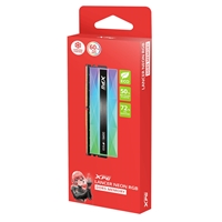 Adata LANCER NEON AX5U6400C3216G-DCLANRSG DDR5 6400MHz, 32GB, (2 x 16GB) CL32, 1.4v, Retail, Silver RGB System Memory, Using Eco-Friendly Material - Image 8