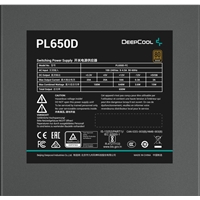 DeepCool PL650D 650W 80 Plus Bronze Power Supply with 120mm Hydro-Bearing Fan, ATX3.1 & PCIe 5.0 Support, Non-Modular Design PSU - Image 5