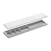 Marvo Scorpion K002 Crest 60 Universal Padded Keyboard Wrist Rest Pad (White) - Image 4