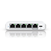 Ubiquiti USW-FLEX-2.5G-5 UniFi Flex 2.5G Ultra Compact 5 Port POE/USB-C Powered Managed Switch - Image 3