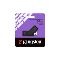 Kingston DataTraveler Exodia S DTXS/64GB USB Flash Drive, 64GB, USB 3.2, Black, Swivel Cap Design - Image 5