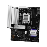 ASRock A620AM Pro RS WiFi AMD AM5 Socket Motherboard, Micro-ATX, 4x DDR5 Slots, 3x M.2 Sockets, 2.5GbE LAN, Wi-Fi 6E, 1x HDMI Port / 1x DisplayPort - Image 6