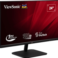 Viewsonic VA2432-H-2 24 Inch IPS Frameless Monitor, Full HD, LED, Widescreen, 100Hz, 1ms, VGA, HDMI, VESA - Image 4