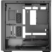 Antec FLUX Rear Mid Tower Gaming Case, 1 x USB Type-C / 2 x USB 3.0, Tempered Glass Side Window Panel, Multi-directional Vent Design, Walnut Wood Accents, 3 x Pre-Installed High-Performance PWM Fans , E-ATX (=330mm), ATX, Micro-ATX, ITX Compatible - Image 6