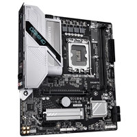 Gigabyte H810M GAMING WIFI6 Intel 1851 Socket Motherboard, Micro-ATX, 2x DDR5 Slots, 1x M.2 Socket, Fitted I/O Shield, 2.5GbE LAN, Wi-Fi 6, 1x DisplayPort / 1x HDMI Port - Image 5