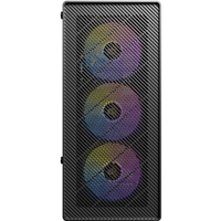 Antec AX26 RGB Elite Mid Tower Gaming Case, 1 x USB 3.0 / 2 x USB 2.0, Tempered Glass Side Window Panel, High Airflow Front Pannel, 4 x Pre-Installed ARGB LED Fans, ATX, Micro-ATX, ITX Compatible - Image 5