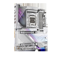 Gigabyte X870E AORUS MASTER X3D ICE AMD AM5 Socket Motherboard, ATX, 4x DDR5 Slots, 5x M.2 Sockets, Fitted I/O Shield, 10GbE LAN, Wi-Fi 7, 1x HDMI Port / 2x USB-C (USB4) - Image 5